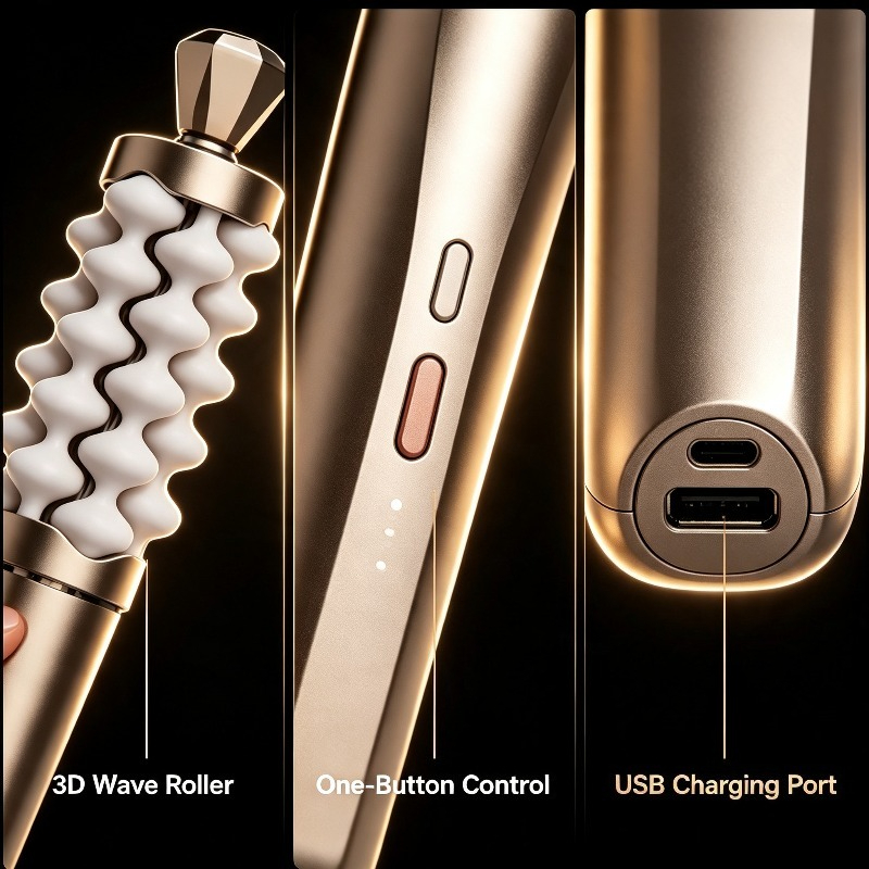 Luxury Skincare Treatments - Luxe Premium Gezichts- en Halsmassageapparaat, Anti-Aging