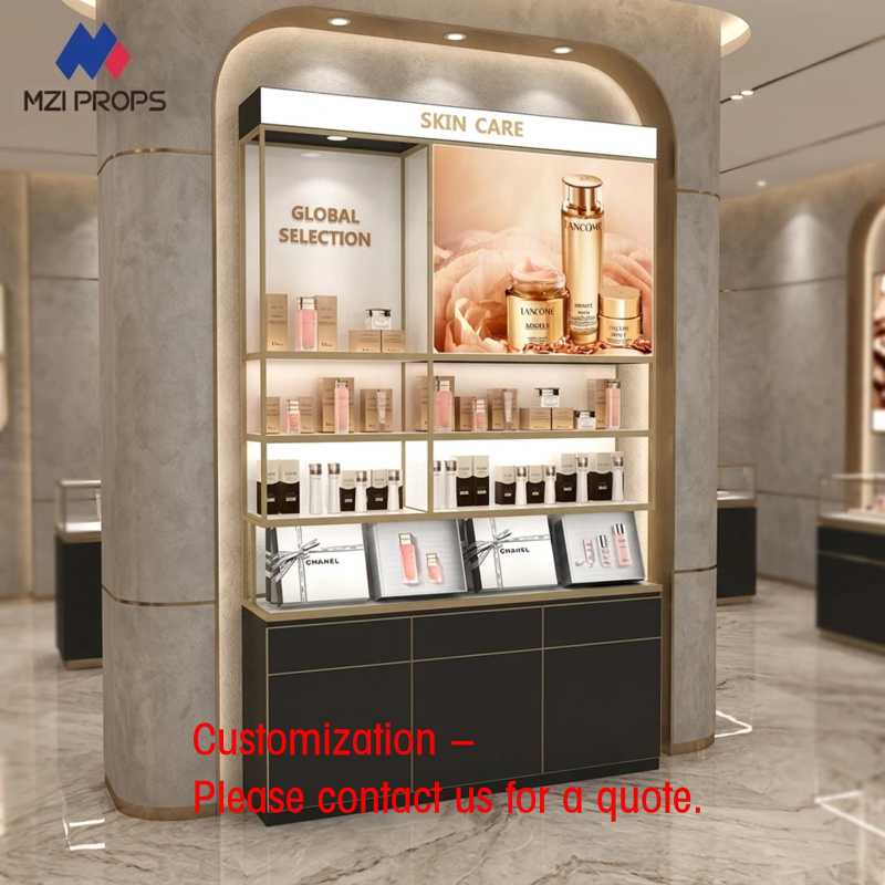 Luxury Skincare Display - Luxe cosmetica displaystand voor detailhandel, met