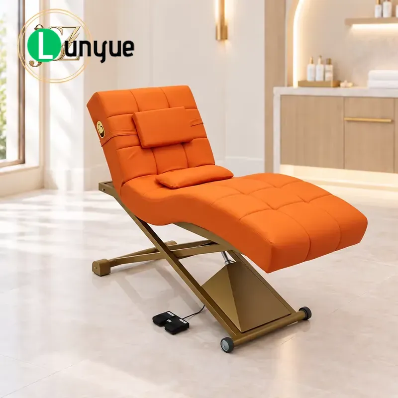 Luxury Skincare Treatments - Luxe elektrisch verstelbaar massagebed, verstelbare ligtafel