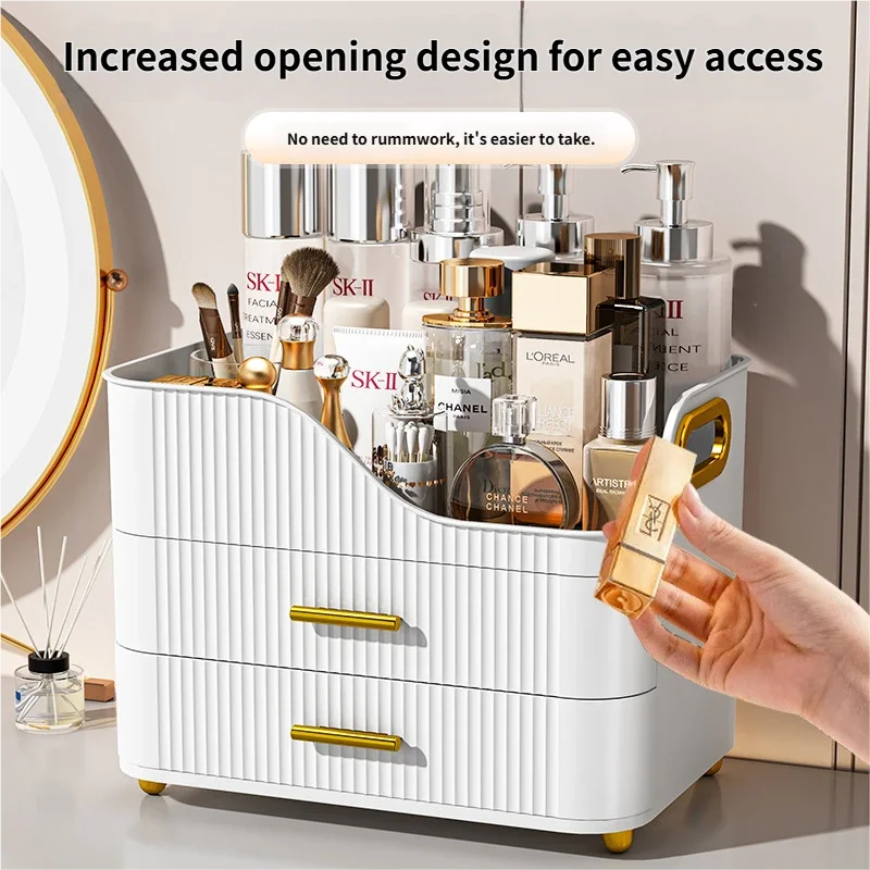 Luxury Skincare Organizer - Luxe grote capaciteit cosmetica opbergdoos met