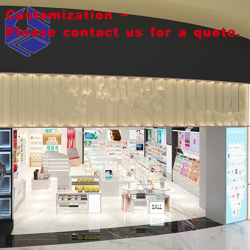 Luxury Skincare Display - custom.Cosmeticawinkel in luxe stijl - Vitrinekast