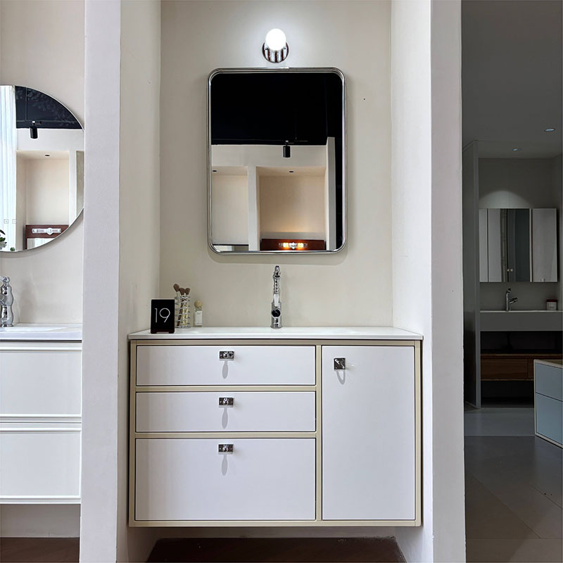 Luxury Skincare Display - Moderne luxe badkamerkast organizer spiegel opbergmeubel