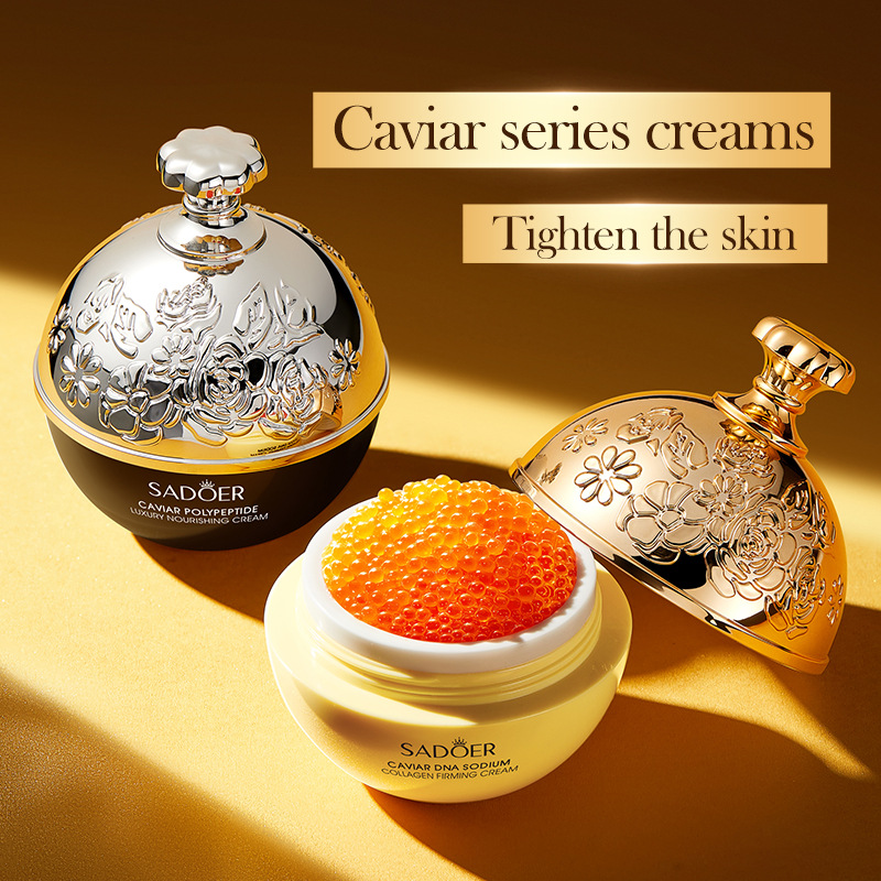 Luxury Skin Care - Luxe Caviar Essence Cream Verwijdering Collageen