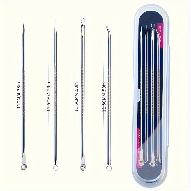 Mee-eter Acne Naald Set 4-Pack - Luxury Skincare Acne recensie en prijs