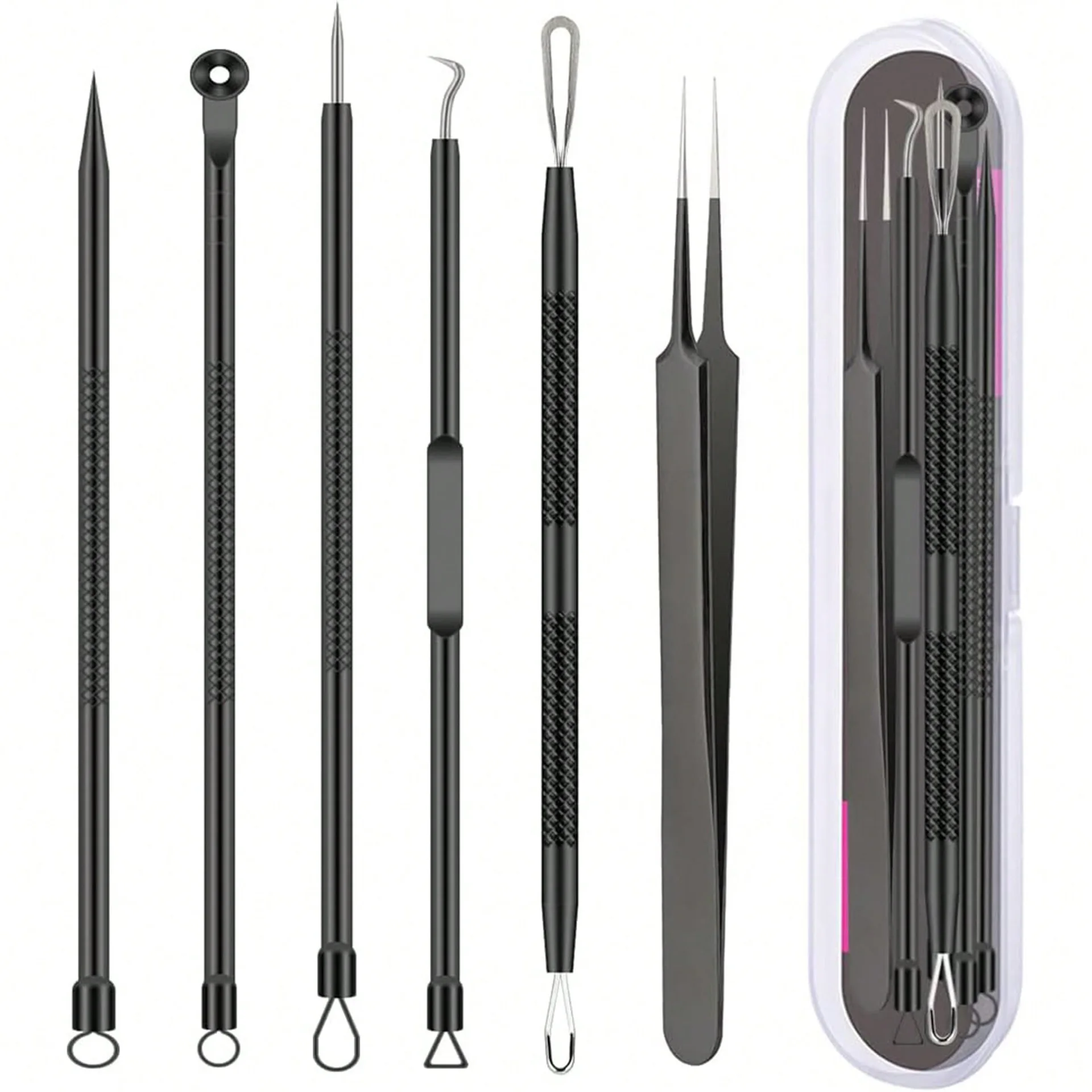 6PCS Puistje Removal Tool Mee- - Luxury Skincare Acne recensie en prijs