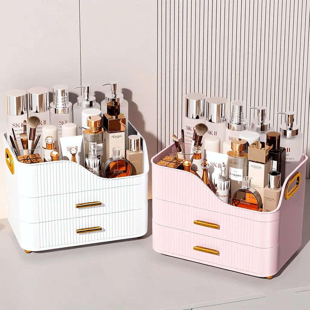 Luxe grote capaciteit cosmetic - Luxury Skincare Organizer recensie en prijs