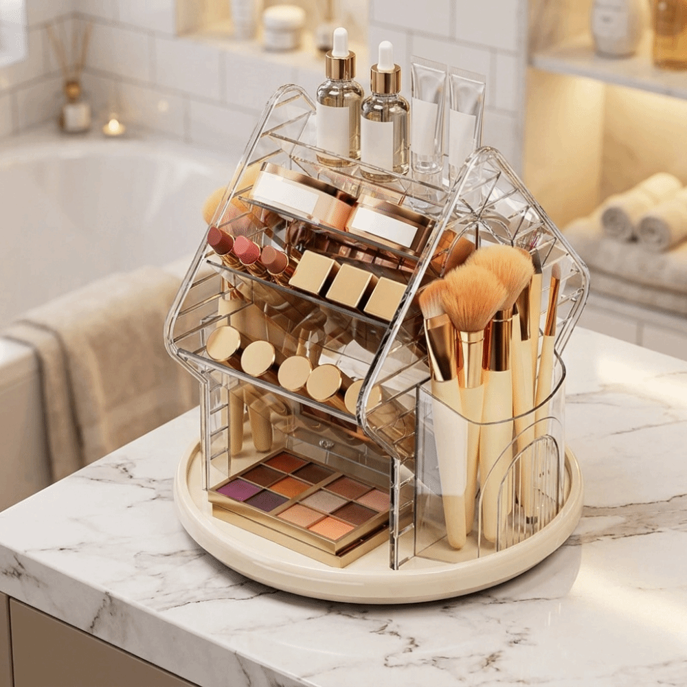 Draaibare cosmetica-organizer  - Luxury Skincare Organizer recensie en prijs