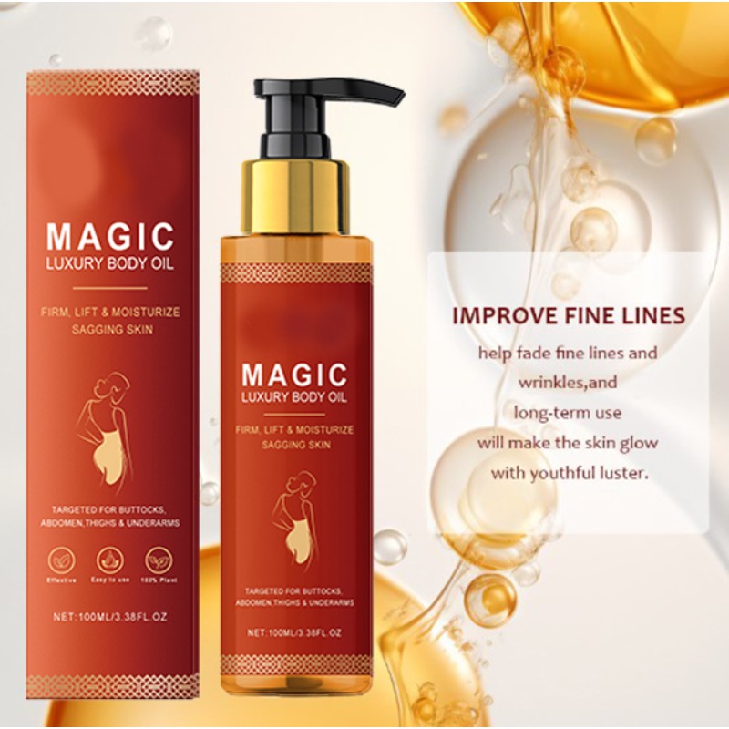 100ml Magic Luxe Lichaamsolie  - Luxury Skin Care recensie en prijs