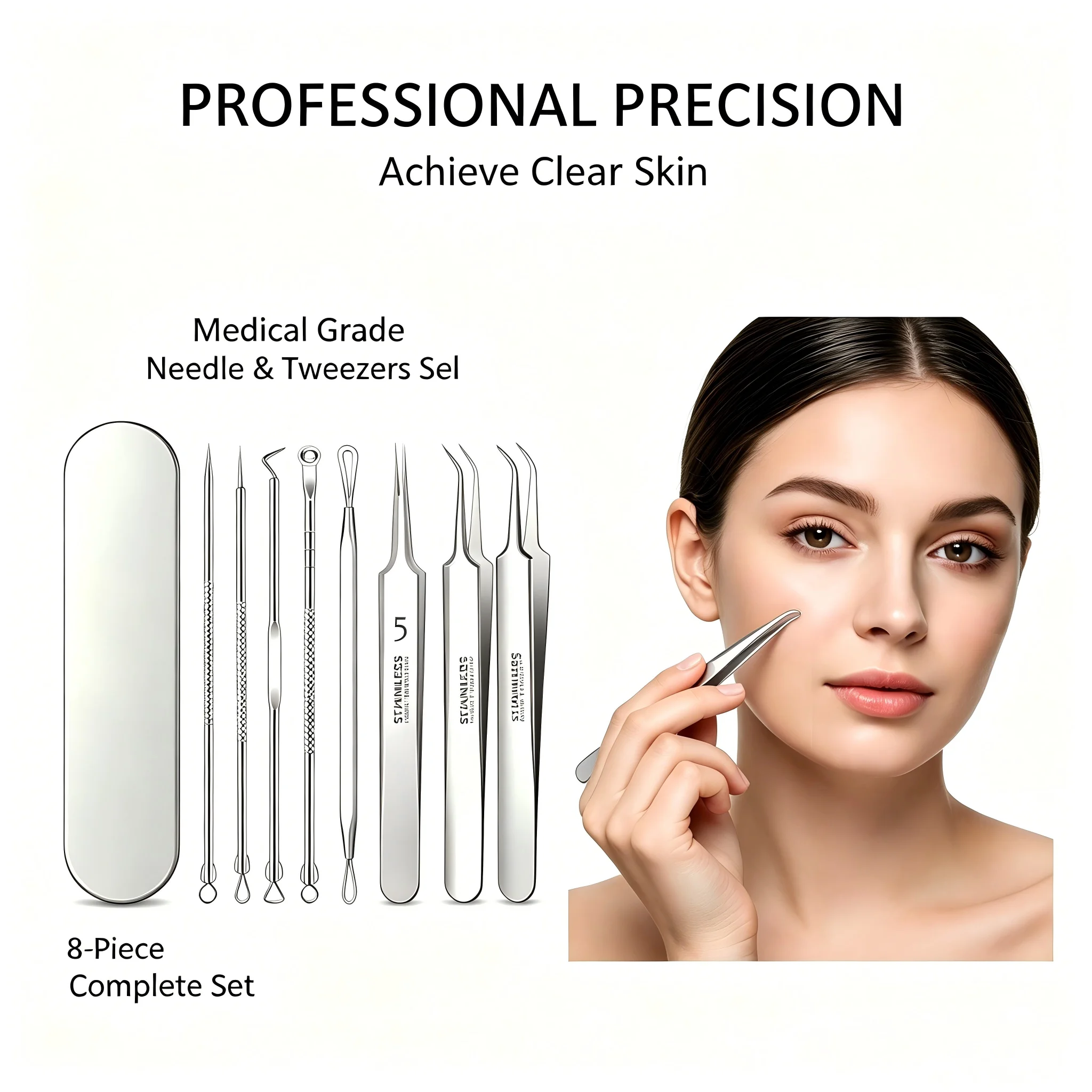 8-delige professionele acne-na - Luxury Skincare Acne recensie en prijs